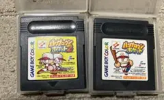 メルカリ便配送ゲームボーイソフトパワプロポケット1.2ケース付2点セット