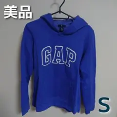 GAP フード付きパーカー Sサイズ 青