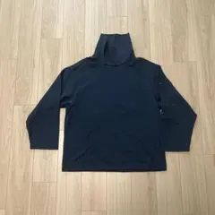 OUTIL TRICOT IBOS オーバーサイズ タートルネック バスクシャツ
