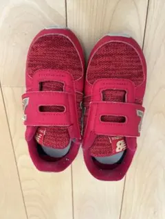 New Balance スニーカー 17.5cm 赤