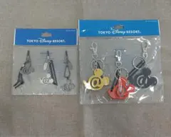 東京ディズニーリゾート　ストラップセット&キーチェーンセット