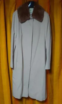 組曲 ラビットファー付き ロングコート