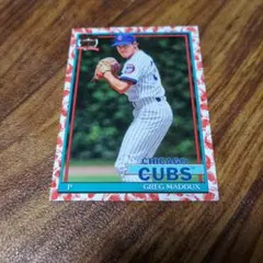 Greg Maddux Chicago Cubs 鯉パラレル - メルカリ