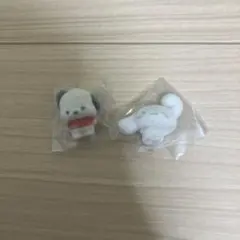 サンリオ　ふわふわフロッキードール2 ポチャッコ　シナモロール　セット