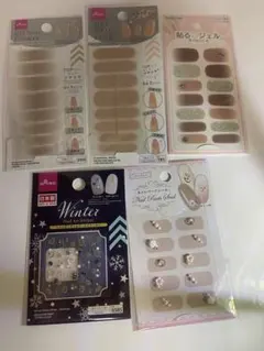 ネイルシール5点セット