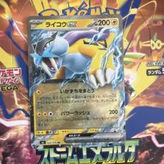 ライコウex RR MEGA 拡張パック ストームエメラルダ キラ 024/0
