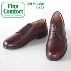 新品Finn Comfort 1201 MILANO UK7.5 バーガンディのサムネイル