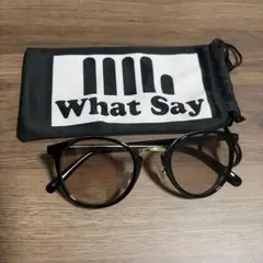 What Say サングラス ライトブラウン 非偏光のサムネイル