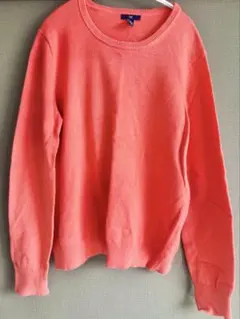 Gap レディース　オレンジ長袖セーターニット XL