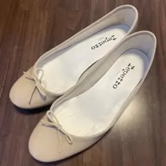 即決大歓迎】 repetto ベージュ メッシュ バレエシューズ - メルカリ