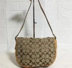 no27113 COACH コーチ 6842 シグネチャー ショルダー バッグ