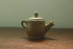 【ハンドメイド】ミニチュアティーポット カッパドキア土 直径5cm 蓋付き