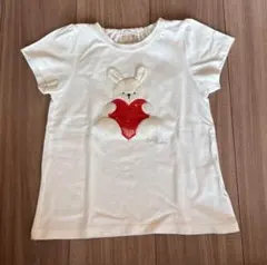 petit main キッズ 100cm Tシャツ