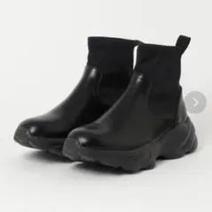 AZUL BY MOUSSY トラックソールサイドゴアブーツ