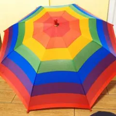 手品ステージ「GMレインボーパラソル（レギュラー特大）」長さ49cm✕径80cm
