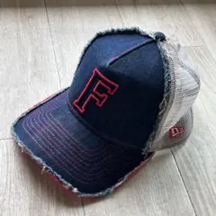 NEW ERA ニューエラ キャップ FIGHTERS ピンク　デニム