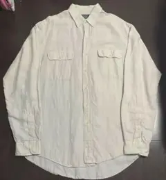 90s Polo by Ralph Lauren シルク リネン シャツ