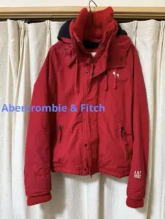 Abercrombie & Fitch レッド マウンテンパーカー M