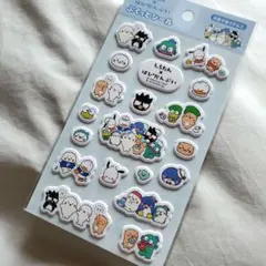 しろたん はぴだんぶい ぷくっとシール けろっぴ ハンギョドン サンリオ