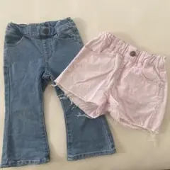 リトルウィークエンド　パンツ2枚セット　90
