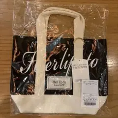 Herlipto ハーリップトゥ ハリプ ミニトート アイボリー ルミネ - メルカリ