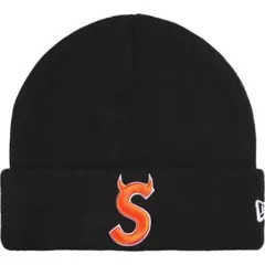 Supreme New Era Devil S Logo Beanie ブラック