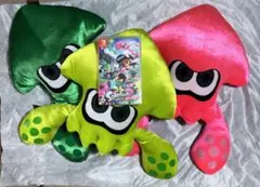 Nintendo Switch Splatoon 2 ソフト ぬいぐるみセット