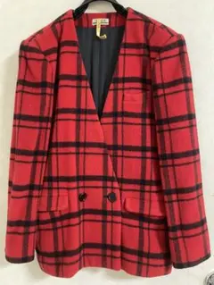 国産vintage scot チェックコート 9号