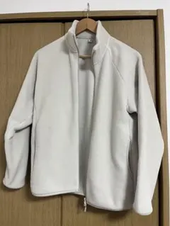 ユニクロ フリースジャケット ナチュラル S