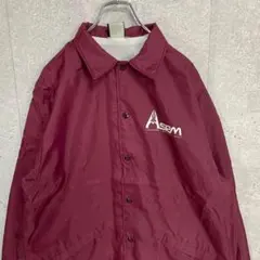 HILTON 90s USA製 企業ロゴ　ナイロンジャケット　ブルゾン　古着　L