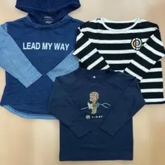 100cm 3点 モンベル コムサイズム ベルメゾン 長袖 Tシャツ カットソー