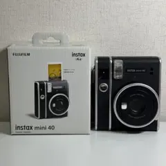 【美品】Fujifilm instax mini 40 インスタントカメラ 本体
