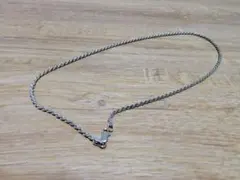 925シルバー ツイストチェーン ネックレス