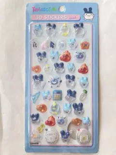 【新品】たまごっちボンボンドロップシール　 3Dシール みみっち