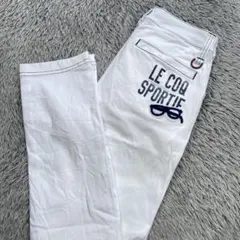 le coq GOLF ルコック ゴルフ ストレッチパンツ メガネワッペンのサムネイル