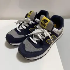 New Balance 514 ネイビー/グレー/イエロー