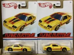 日本入荷無し ホットウィール '83 カマロ IROC-Z 2台
