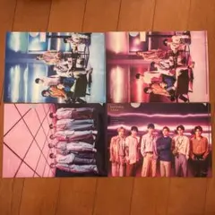 SixTONES クリアファイル 4枚セット マスカラ 特典