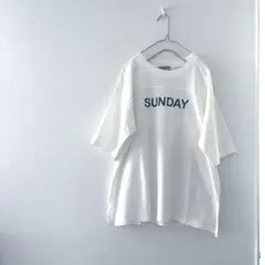 SM2Tシャツ SUNDAY(studio CLIPNiko and…無印良品)のサムネイル