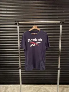 Reebok ネイビー Tシャツ Lサイズ