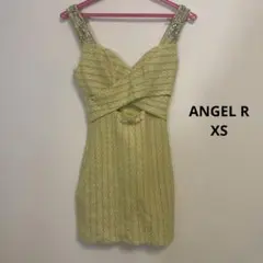 AR ANGELA イエロータイトドレス XS