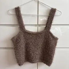 シャギー ベスト