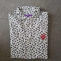 TEAM GOLF 花柄 ゴルフシャツ XL