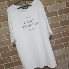 ビッグ ワイド Tシャツ♡ゆったり♡Ｌ