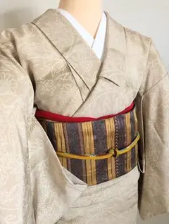 ☆ 逸品 ☆ 粋な大人の小紋 ☆ 単衣 正絹