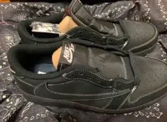 TravisScott Nike Jordan1 Black Phantom