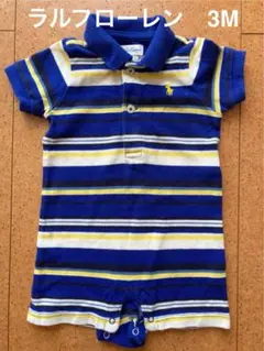 ラルフローレン　3M ロンパース　カバーオール