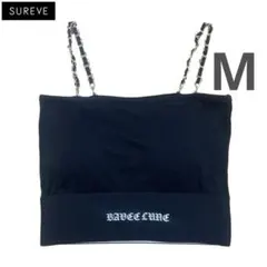 新品 アベイル SUREVE shoko 裾ロゴキャミソール ブラック Mのサムネイル