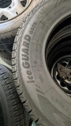 260827-01 YOKOHAMA ICE GUARD G075スタッド4本 - メルカリ