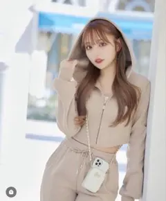 Rady コルセットセットアップ セットアップ ベージュ S